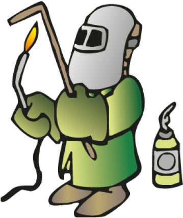 Welding Graphics - Welding Cartoon Png (518x518), Png Download