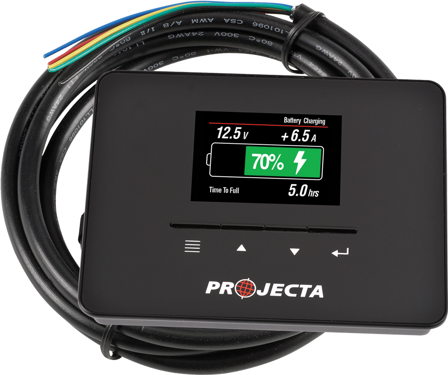 Monitoring Battery Health Is Easy With New Projecta - 12v Dual Battery Voltmeter (1000x1000), Png Download