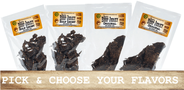 Holy Ghost Beef Jerky - Jerky (600x377), Png Download