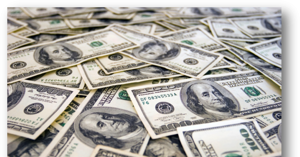 Dolares - M Stack Of Money (1200x630), Png Download
