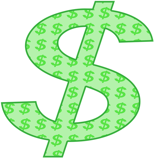Green Dollar Png Background Image - Simbolo De Dinheiro Verde Png (720x720), Png Download