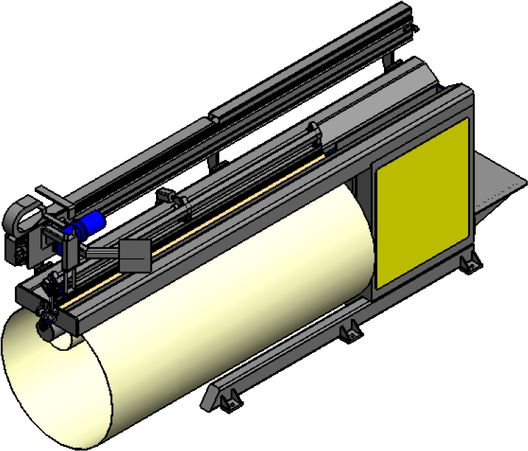 Longitudinal Seam Welder Motofil - Welding (812x692), Png Download