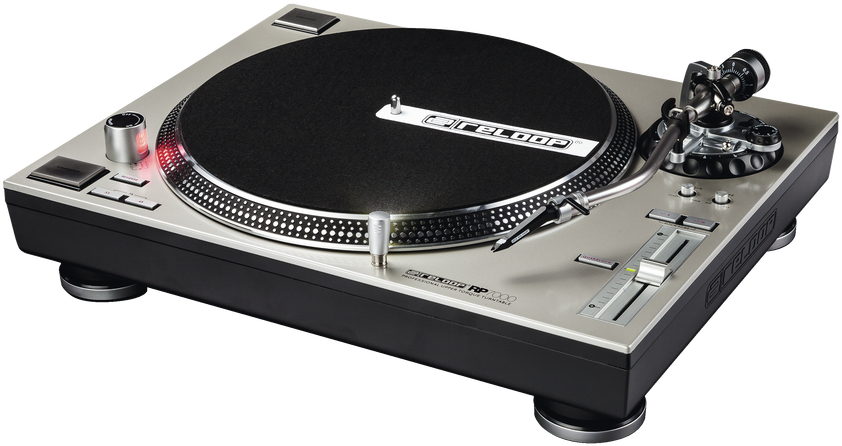 Reloop Rp-7000 Direct Drive Turntable, Silver (900x900), Png Download