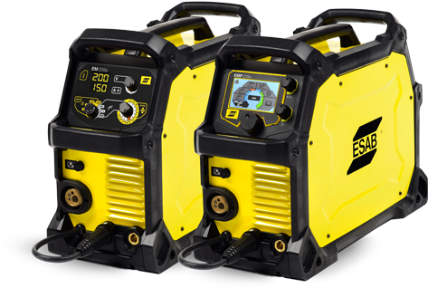 The Most Incredible Go Anywhere, Weld Anything Machine - Mig Welding Machine - Rebel Emp215ic - 240v15a - Esab (635x389), Png Download
