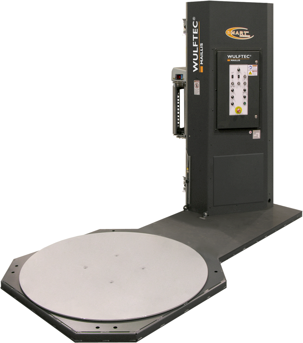 Semi Automatic Turntable Stretch Wrapper - Wulftec Sml 150 (1200x1200), Png Download