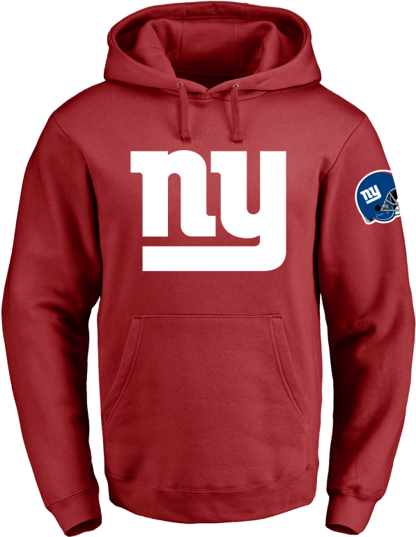 Men's New York Giants Design Your Own Hoodie Customized - Pull New York Giants (800x800), Png Download