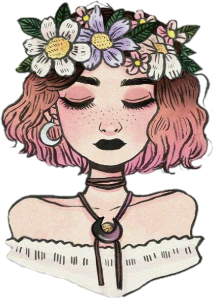 Download Tumblr Kawaii Girl Tumblrgirl Aesthetic Girl Drawing