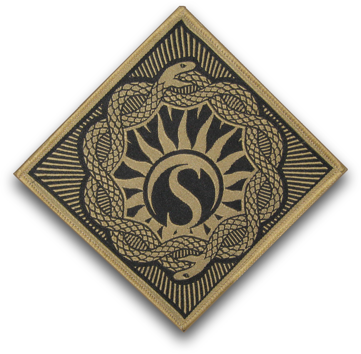 "ouroboros" Patch - Emblem (1245x1218), Png Download