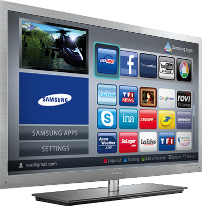 Samsung Led & Plasma Television, Buy With Confidence - Television Samsung Smart Tv 2010 (403x410), Png Download