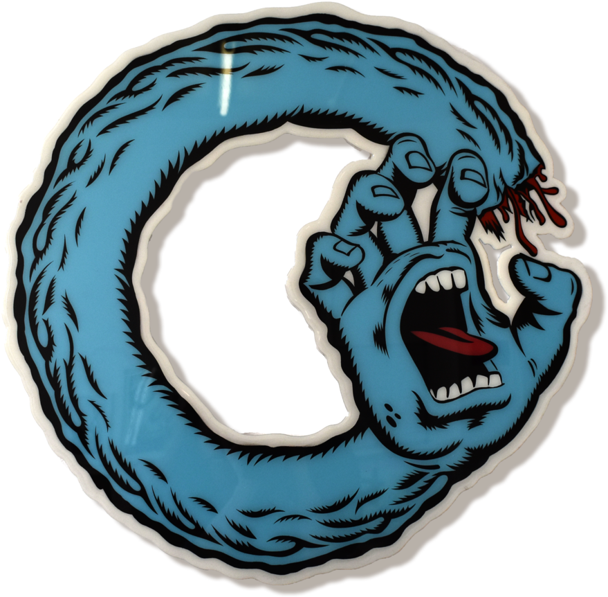 'screaming Ouroboros' By Jason Rowland (1000x1000), Png Download