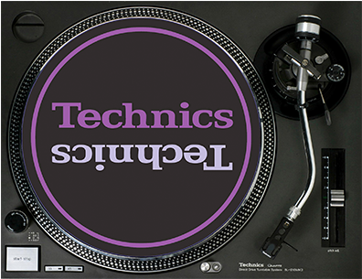 Turntables - Technics Limited Edition Champion Slipmats (395x480), Png Download
