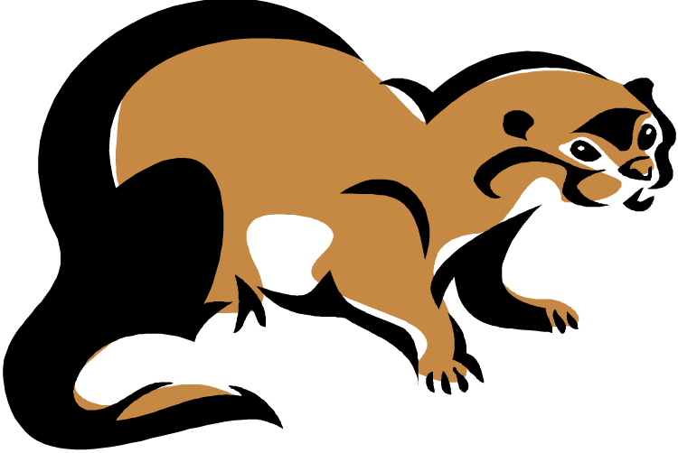 Funny Otter Cliparts - Otter Clipart Png (750x502), Png Download