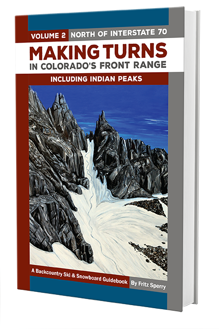 Making Turns Backcountry Guidebook, Vol - Making Turns In Colorado's Front Range (432x648), Png Download