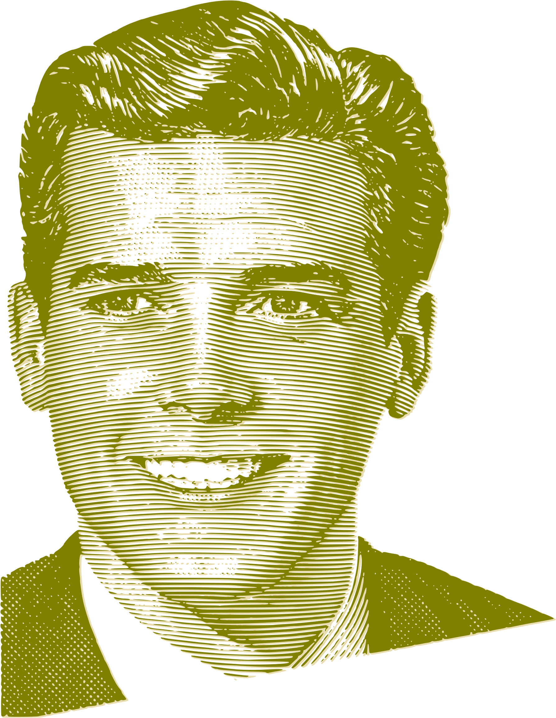 This Free Icons Png Design Of Vintage Happy Man 02 (1890x2400), Png Download