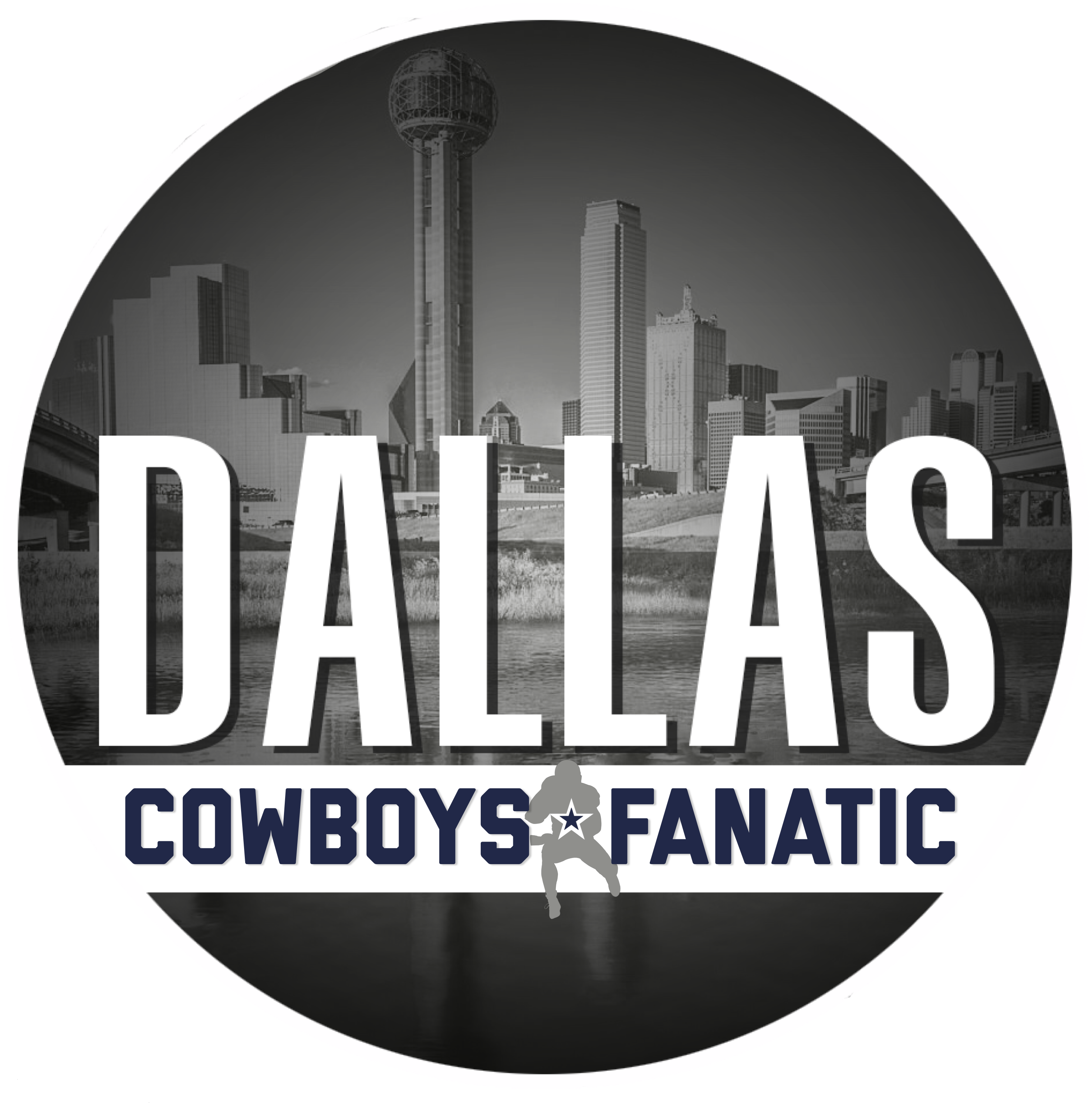Dallas Cowboys - Skyline (3000x3000), Png Download