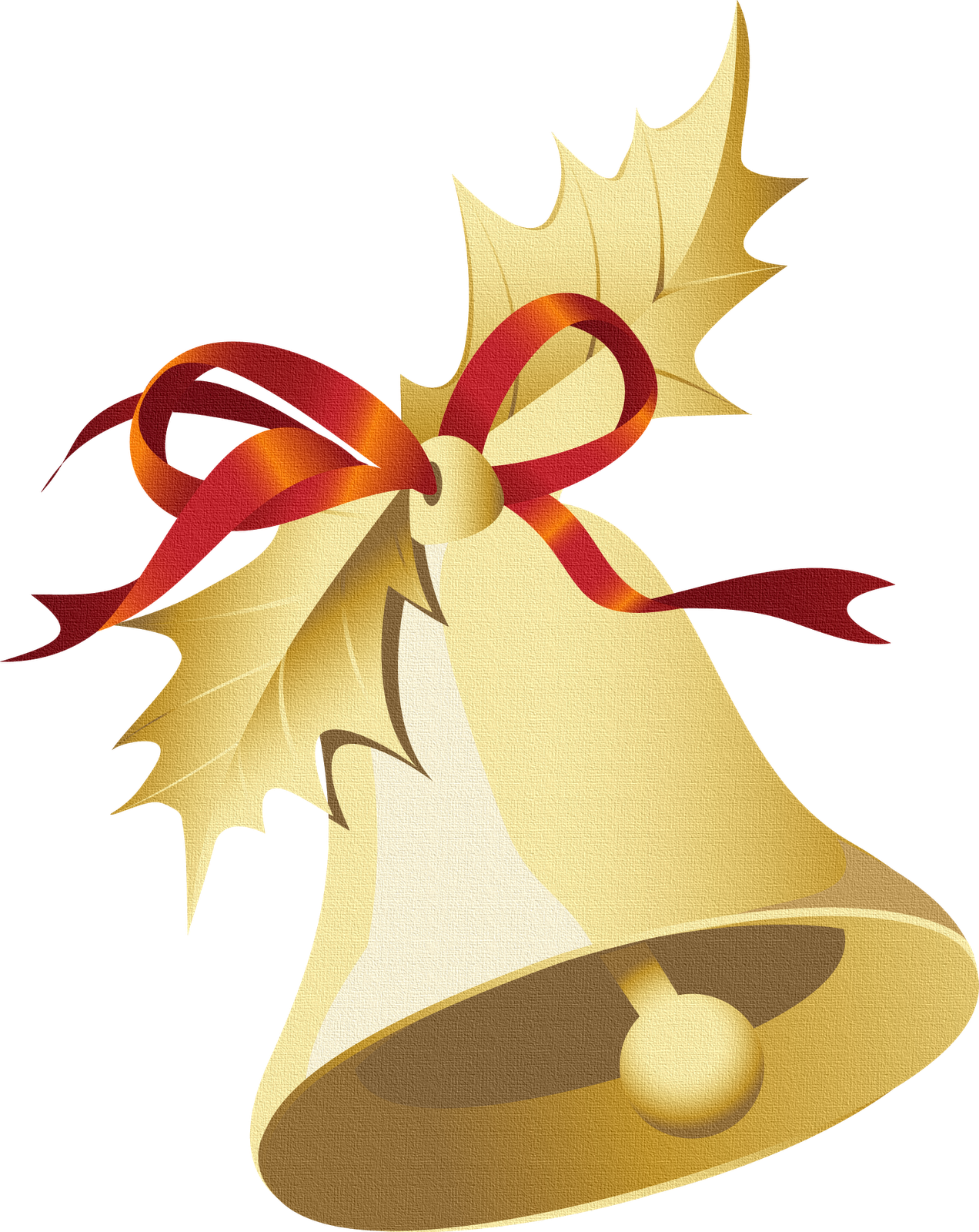 Bell - Winter Clipart Ornaments (1272x1600), Png Download
