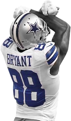 Dez Bryant Texas Cowboys, Dallas Cowboys Baby, Cowboys - Dez Bryant Cut Out (327x424), Png Download
