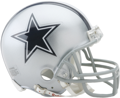 Dallas Cowboys Nfl Mini Helmet - Dallas Cowboys Riddell Mini-replica Helmet ... (505x490), Png Download