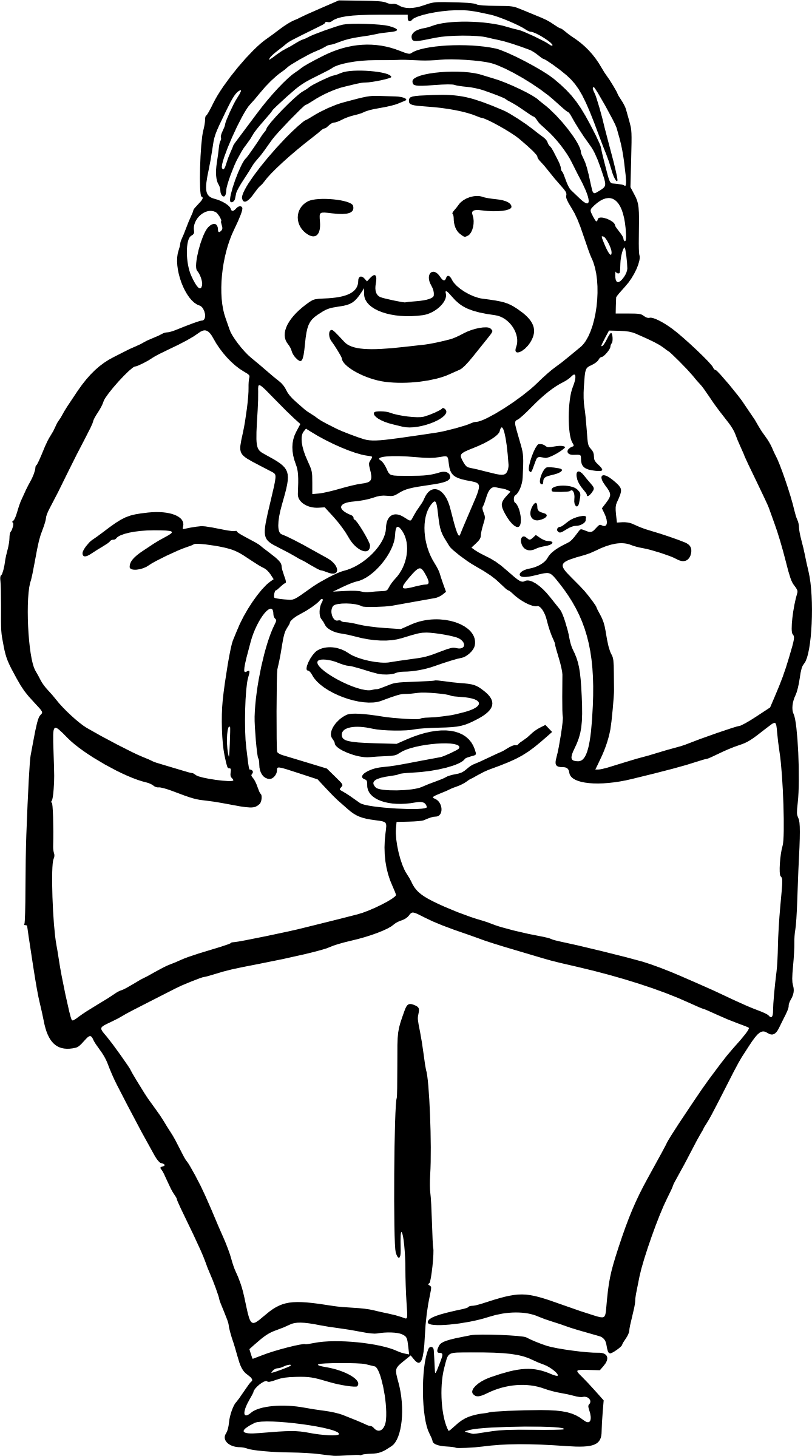 Big Image - Muz Omalovanky (1338x2399), Png Download