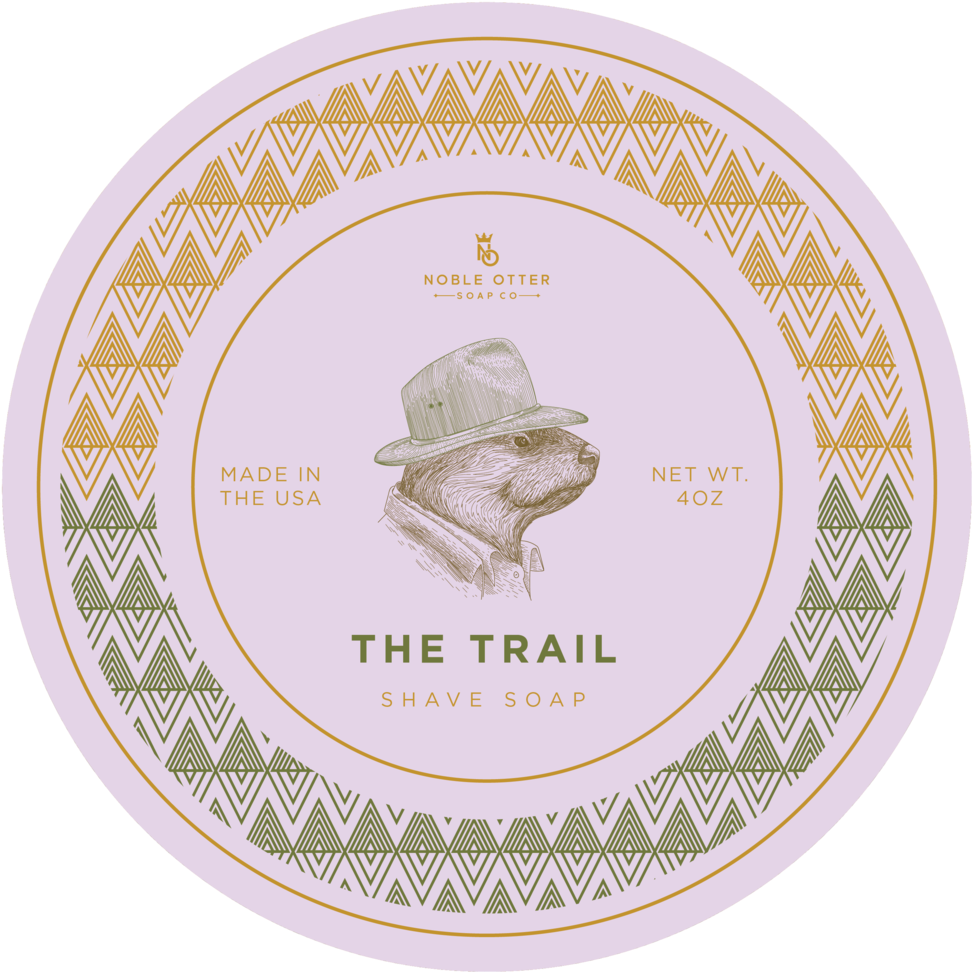 The Trail Shaving Soap - Noble Otter The Trail (1024x1024), Png Download