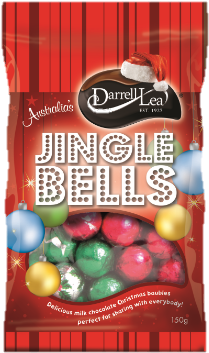 Milk Chocolate Jingle Bells 420g (377x377), Png Download