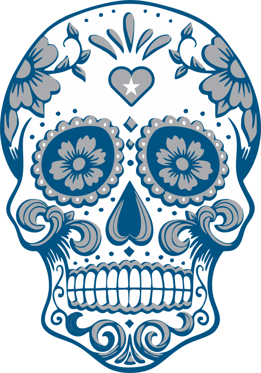 Clipart Freeuse Free On Dumielauxepices Net - Cafepress Sugar Skull Sugar Skull Sugar Skull Tile (336x479), Png Download