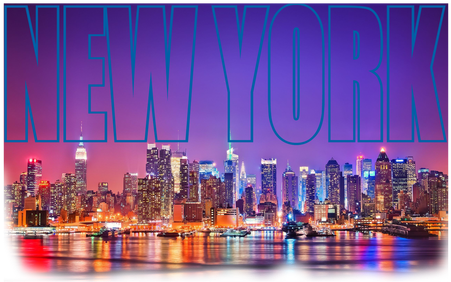 High Resolution Nyc Skyline (500x313), Png Download