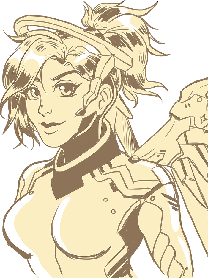 Mercy (700x933), Png Download