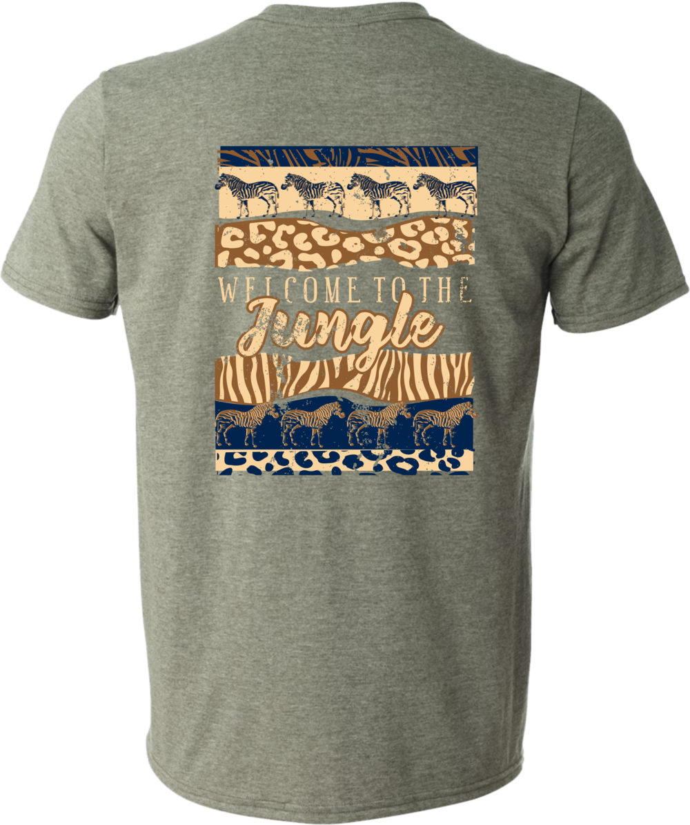 Phi Mu Welcome To The Jungle Safari (1000x1195), Png Download