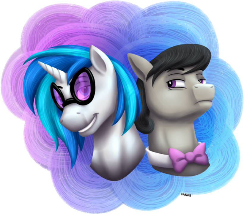Shrineheart, Dj Pon-3, Duo, Duo Male, Octavia Melody, (966x827), Png Download