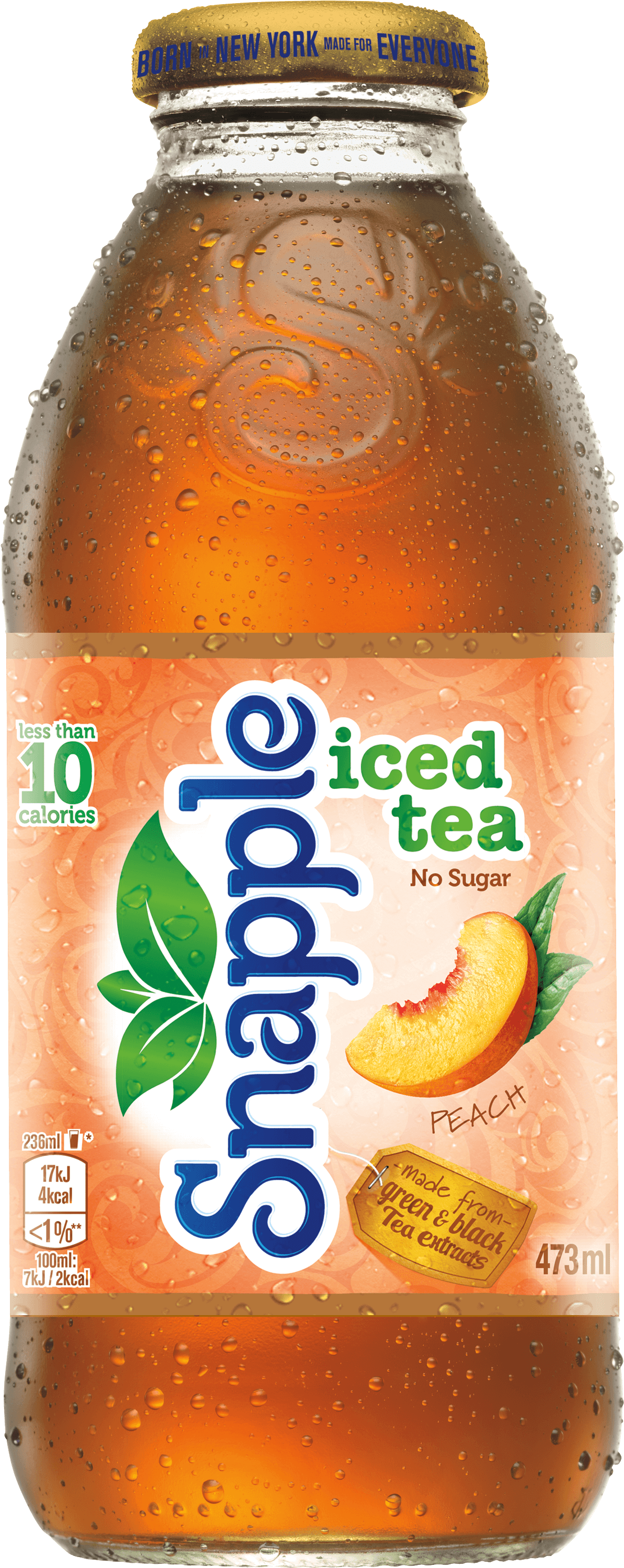 Snapple Bottle Png (1890x3898), Png Download
