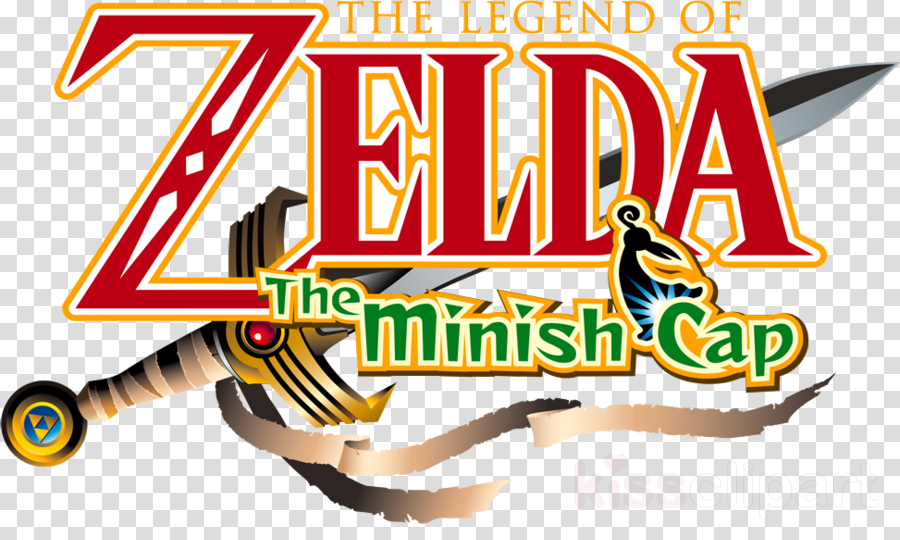 Legend Of Zelda The Minish Cap Logo Png Clipart The (900x540), Png Download
