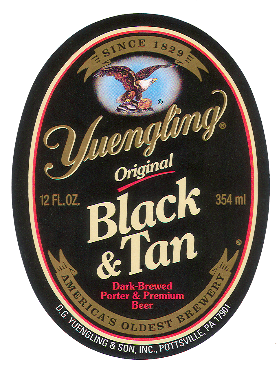 Yuengling Black Tan (1002x1326), Png Download