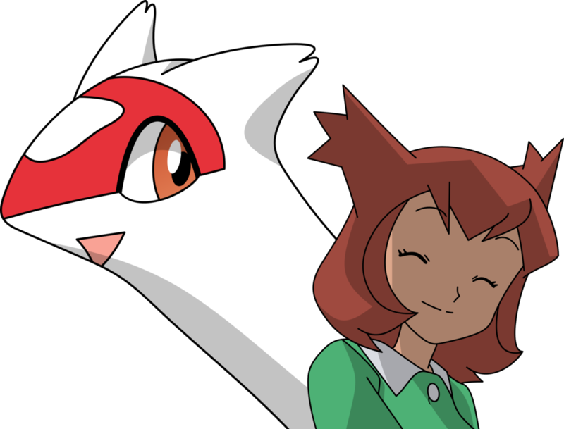 Bianca And Latias By Jackspad (800x609), Png Download