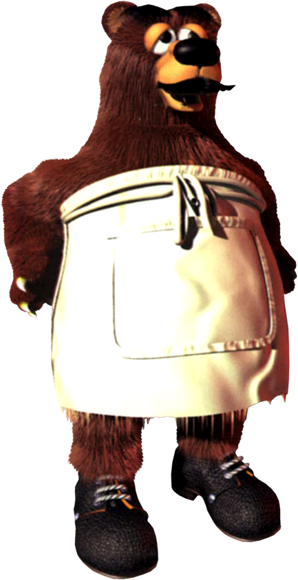 Bazaar Bear (453x851), Png Download