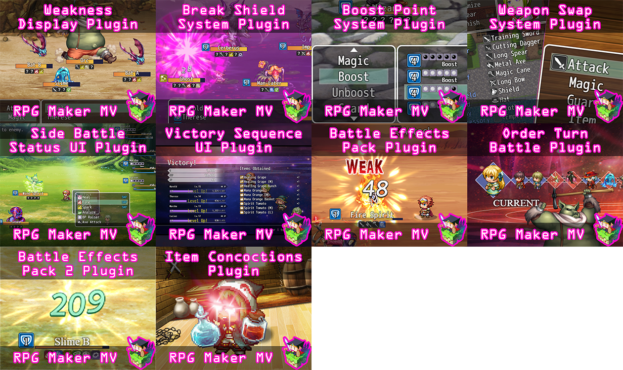 This Is A Rpg Maker Mv Compilation Plugin Using Eight (1260x750), Png Download