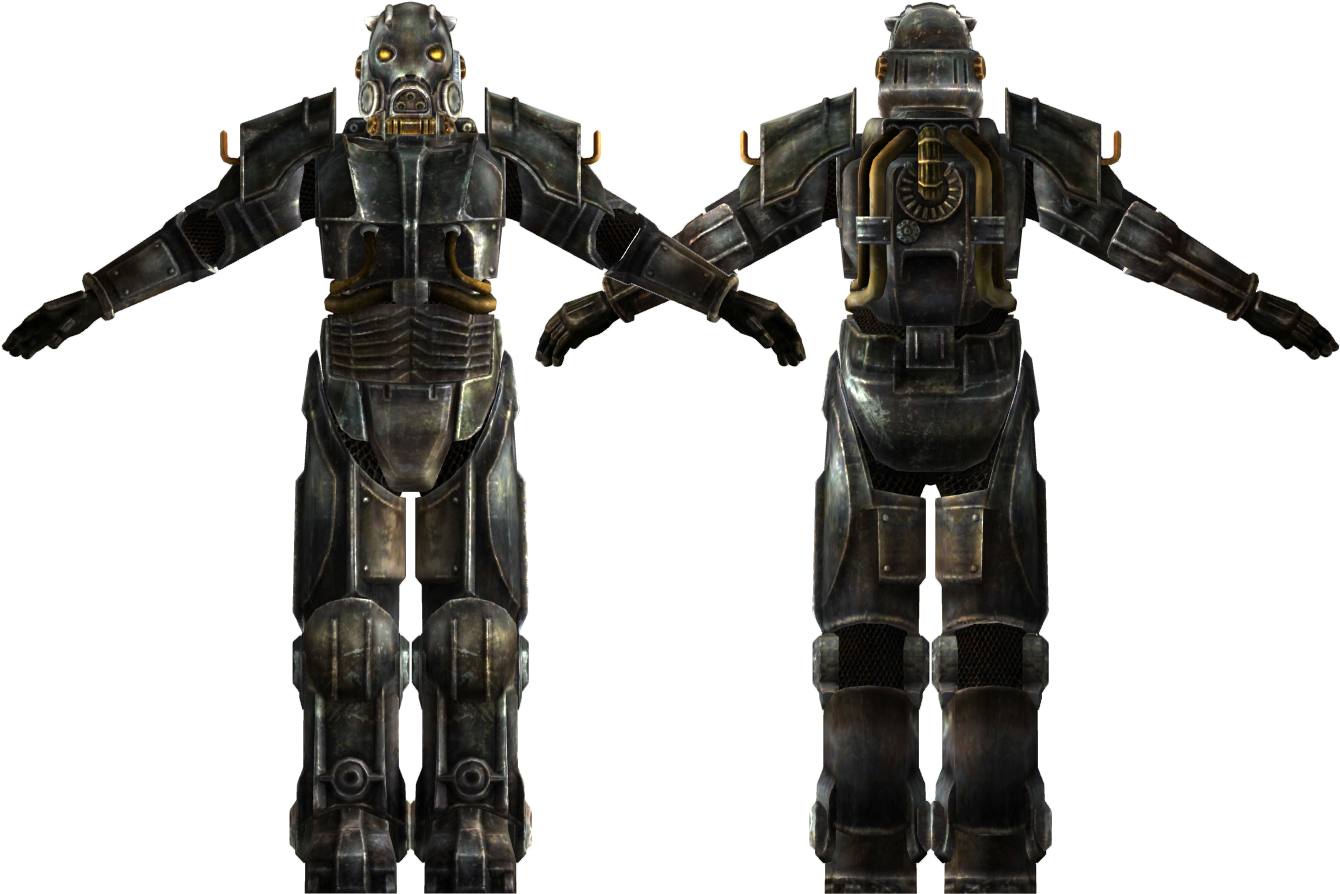 Enclave Hellfire Armor (1354x944), Png Download