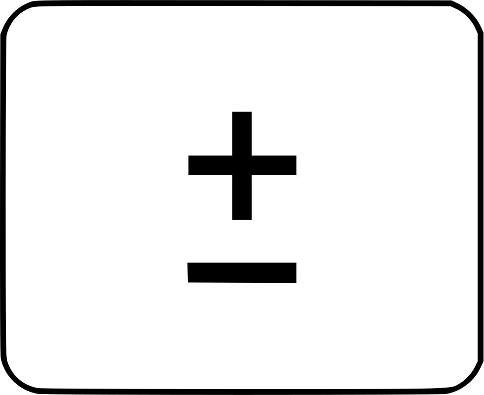 Download Math Operation Plus Minus Comments PNG Image with No ...