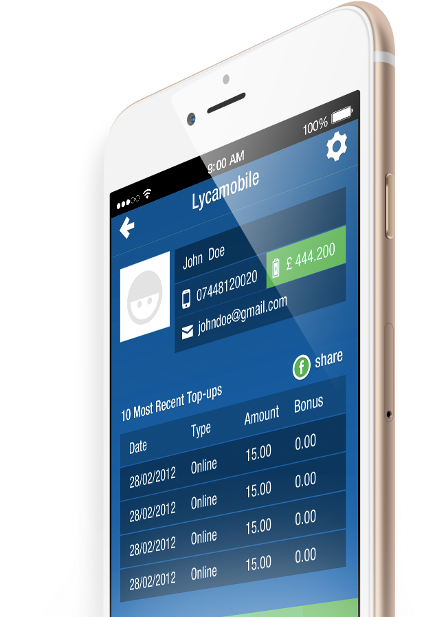 The Apis Integrated The Mobile App With Lycamobile's (680x1080), Png Download