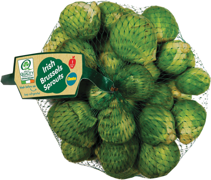 Centra Fresh Irish Brussel Sprouts Net 500g (800x800), Png Download