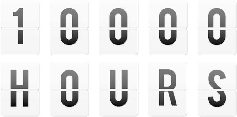 5 Years To Get To 10,000 Hours (965x579), Png Download