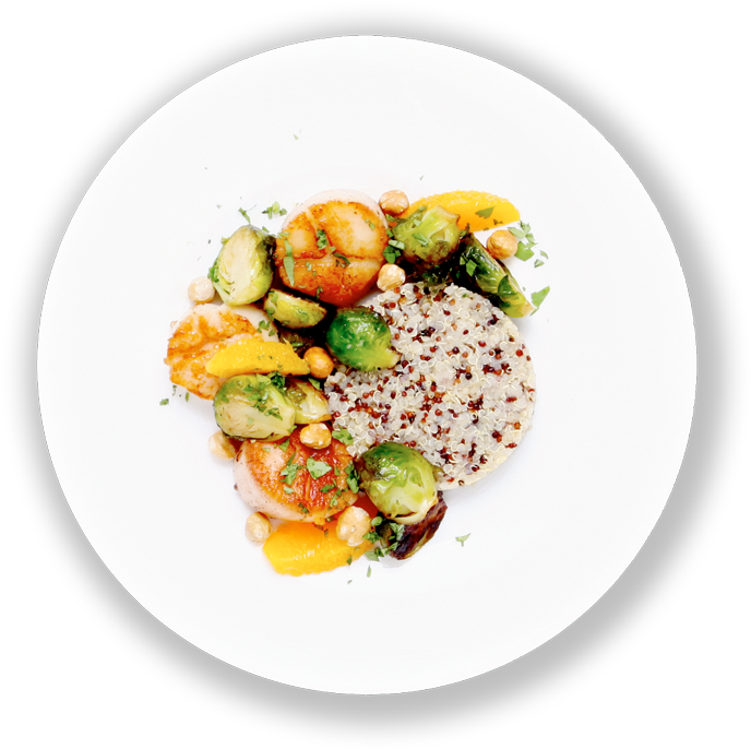 Scallops Brussels Lrg (750x750), Png Download