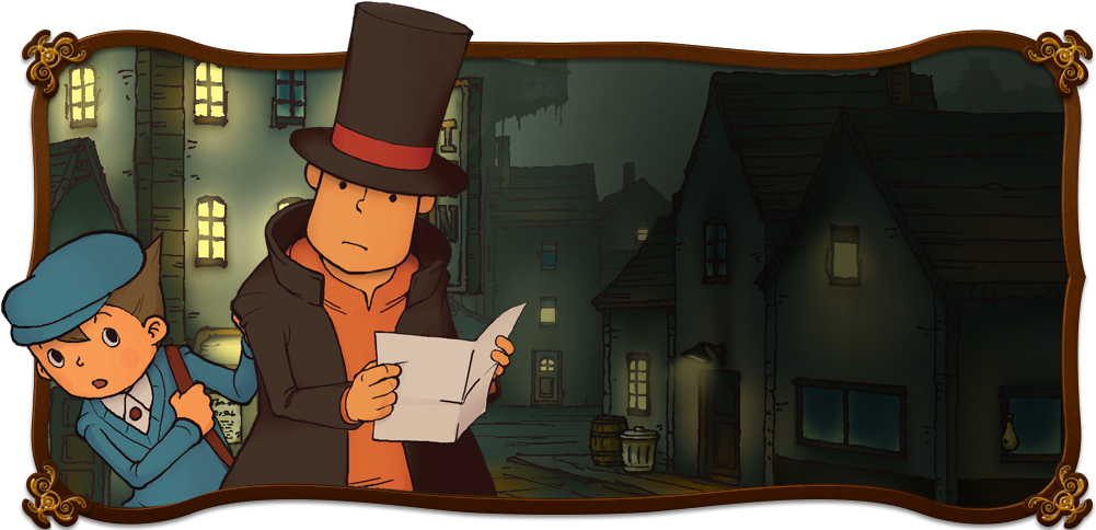 Professor Layton And The Curious Village Took Place (1020x485), Png Download