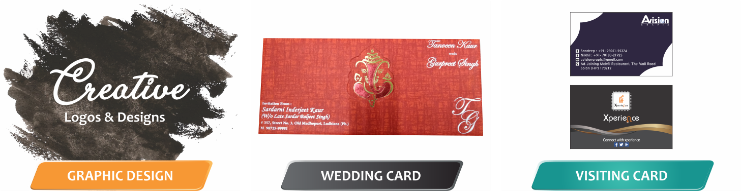 Logo Design Banners Visiting Card Invitation Card Menu (1500x420), Png Download