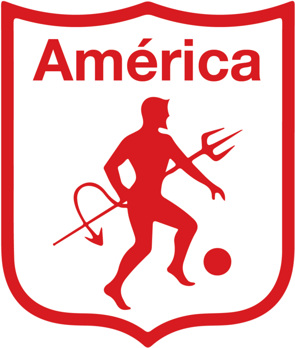 América De Cali (640x753), Png Download