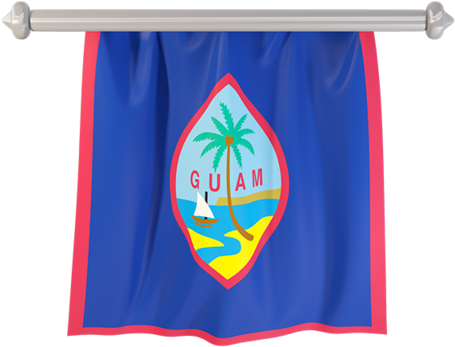 Guam Flag Png (640x480), Png Download