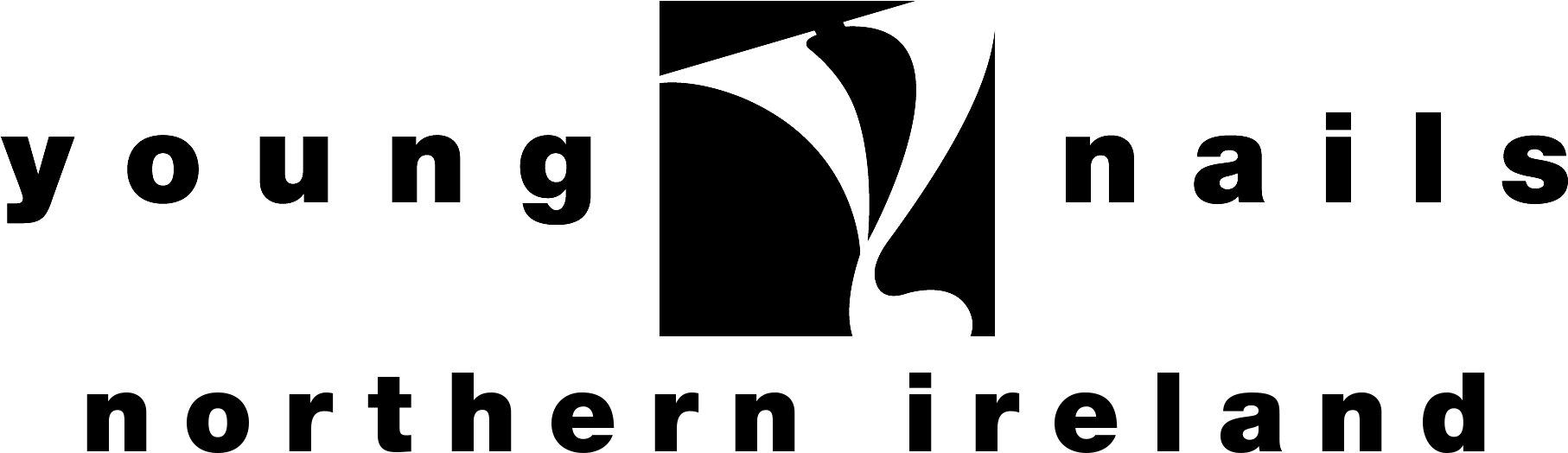 Youngnails Logo Large (1813x606), Png Download
