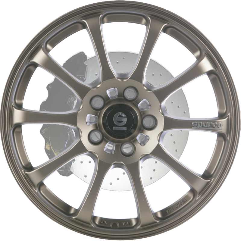 Sparco Drift Matt Bronze (800x800), Png Download