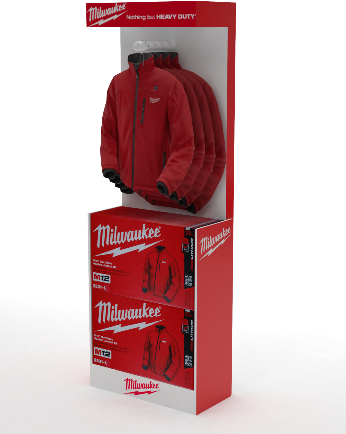 Milwaukee Tools Point Of Purchase By Craig Burton At (700x933), Png Download