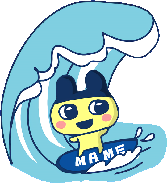 Mame Surf (594x632), Png Download